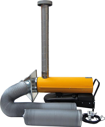 Eight shirts arranged on table in black, olive, grey, blue, white, red, mustard, and green.