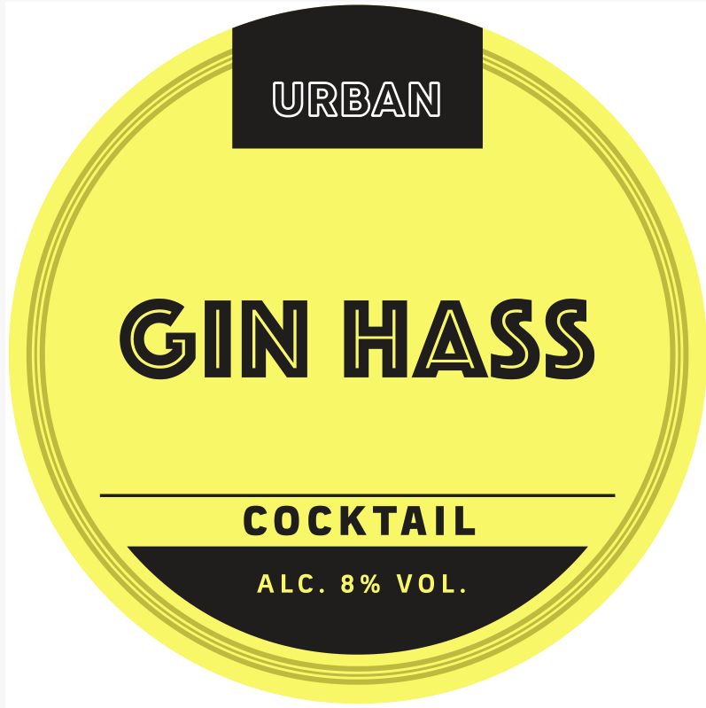 Eight shirts arranged on table in black, olive, grey, blue, white, red, mustard, and green.