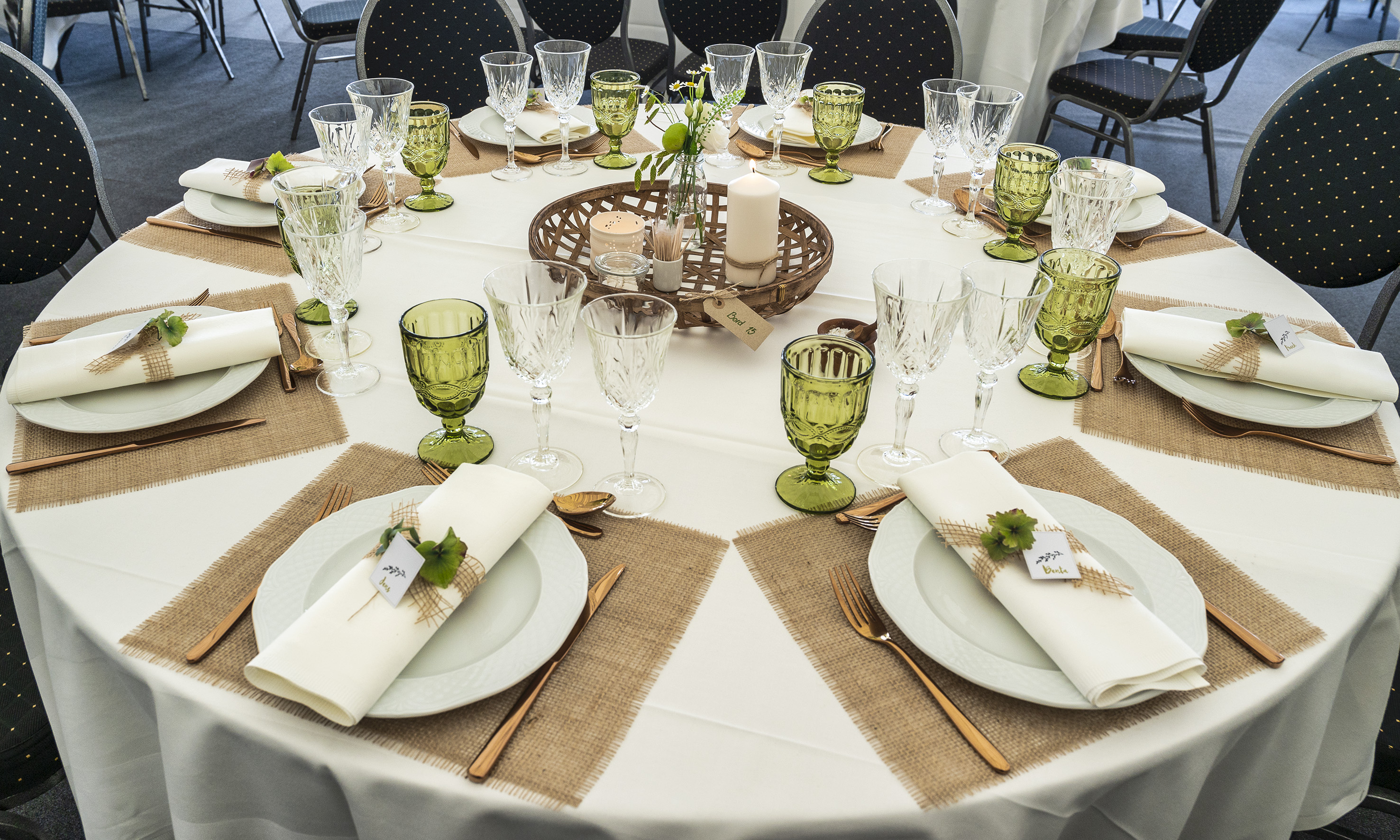 M. Runde borde 10/11 pers ø 180 cm thumbnail 3