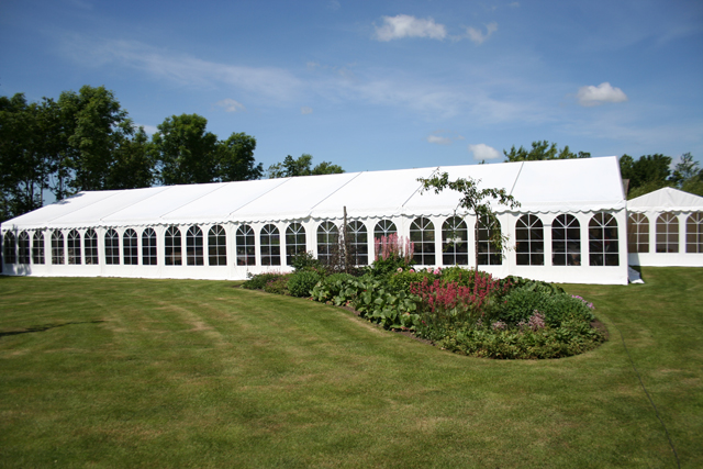 O. 9 x 45 meter telt thumbnail 1