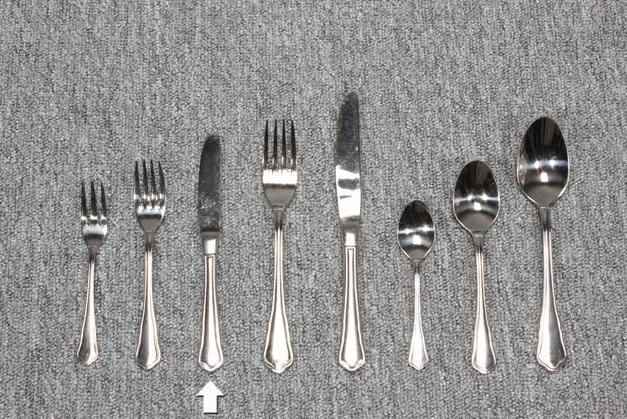 Frokostkniv chippendale thumbnail 0